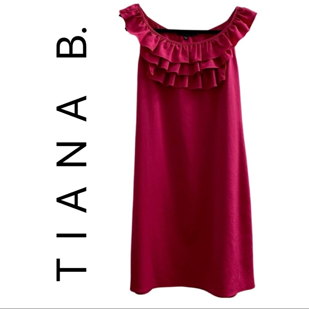 Tiana B. Ruffle Top Dress - Picture 1 of 6